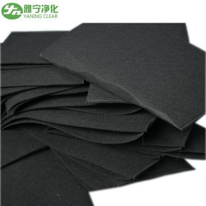 Pleated Panel Filter , Clean Room Air Filter Two In One Active Carbon Granule /