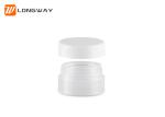 Concave PP Plastic Cosmetic Jars 3g 5g 10g 30g 50g 80g 100g Size Optional