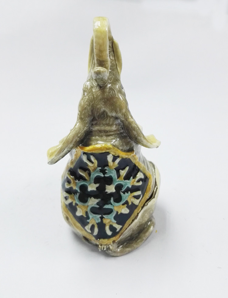 elephant trinket box alloy jewelry box home decoration jewelry box