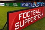 Football stadium LED perimeter screen, stadium logo led banner screen,P8mm P10mm
