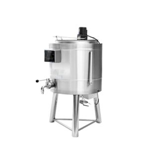 Small juice UHT milk yogurt batch pasteurizer tank ice cream machine equipment