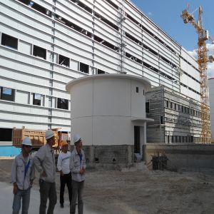 Custom Prefabricated Steel Structure Warehouse Q355B Material