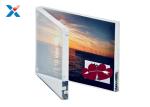 Transparent Acrylic Photo Frame Certificated Clear Photo Table
