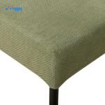 Modern Design Green Fabric Bench No Overturning With Metal Base Dc-7555