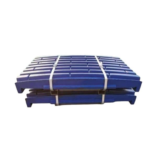 Forged Jaw Plate for C160 C200 Jaw Crusher and Mining Machinery Mn13Cr2 Mn18Cr2