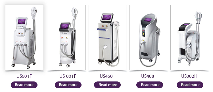 808nm Big Spot Size Diode Laser Hair Removal Machine With 3 Wavelength