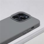Soft Microfiber Lining Real Silicone Cell Phone Case Mobile Cover Anti
