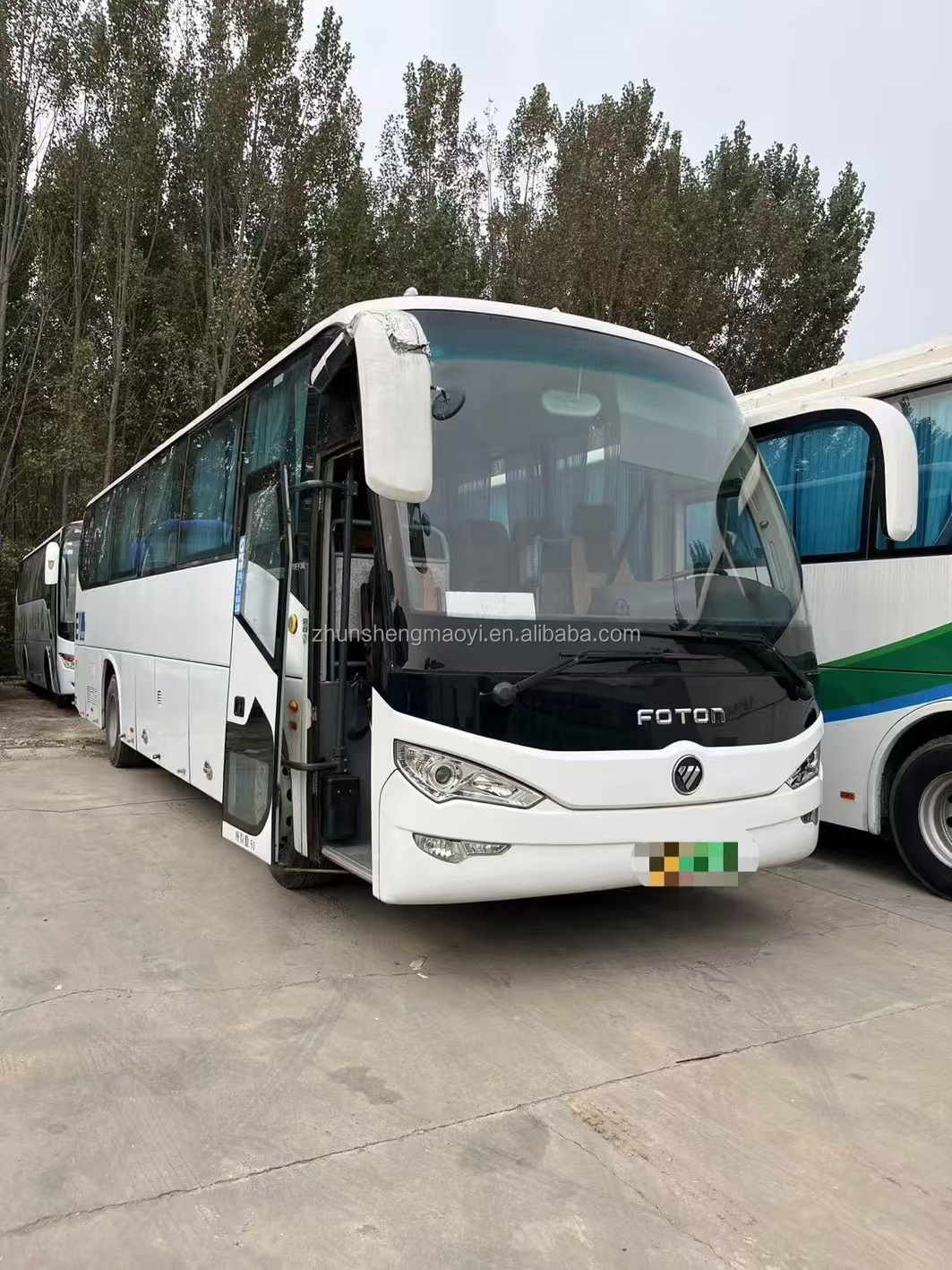 Fuel- 51-Seat Pure Electric Bus Low Operating Costs for Sustainable Tourism Solutions
