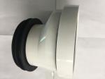 Low Fluid Resistance Plastic Bathroom Accessories Offset Pan Collar Up And Down