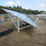 Anodized Aluminum 20 Panels Solar Ground Mount