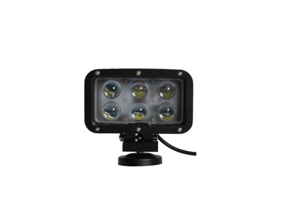 7" Square Led Marine Searchlight , 30 Degee Spot 12v Truck Led Headlights