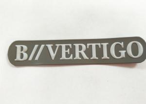 China Customized logo patches 3D soft plastic PVC embossed silicone rubber patch factory