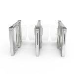 Brushless Servo Motor Slim Speedlane Turnstile , Security Gate ESD Turnstile