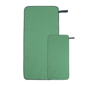 China Personalised Absorbent Sweat Quick Dry Microfiber Suede Towel With Bag factory