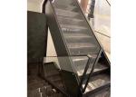 Marble Look 1200x300x170 Porcelain Stair Tiles Non Slip Exterior Floor
