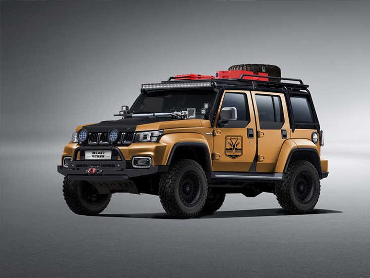 Bj40 Large SUV 2.0T 163ps 120kw 380nm Fuel Petrol Car 8at Beijing Automatic LED Electric Leather Multi-function Left
