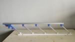 Aluminum Alloy Hospital Bed Guard Rails Collapsible Hospital Bed Accessories