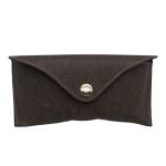Odm Portable Durable Women Men Horizontal Slim Leather Case