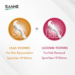 Portable IPL SHR E-light Hair Removal Skin Rejuvenation Machine