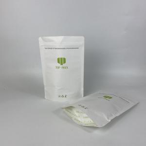 China Recyclable Stand Up Resealable Paper Pouches Biodegradable Food Packaging Bag factory
