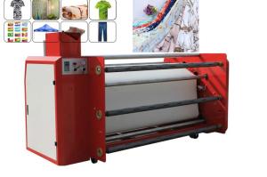 China Advertising Textile Calender Machine Heat Transfer Roller Machine 600mm Roll Diameter factory