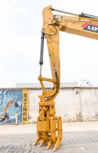 China Construction Hydraulic Mechanical excavator brush grapple For Grabbing Export Wooden Pallet factory