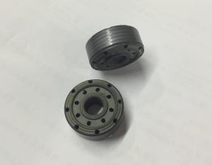 China Inclined Hole Design Shock Absorber Piston Banding Material Shore Hardness 57-67 factory