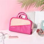 Ladies Waterproof PU Leather Toiletry Wash Bag