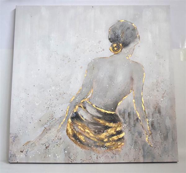 Hand Painted Canvas Oil Painting for Landscape Decoration without Frame