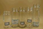 40mm neck size Spice Glass Jar, 40mm neck size Salt Glass Bottle