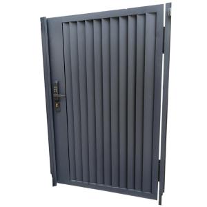 China Forged Entry Decorative Wrought Iron Gates Flower Bending Process Custom factory