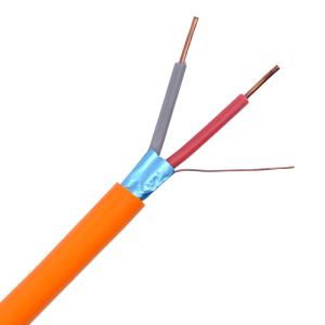 China Copper Shielded Fire Alarm Wire Cable with PVC Standard and Copper Conductor Material factory