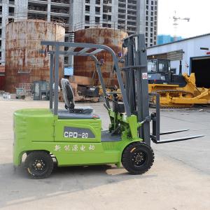 China 1ton Lightweight counterbalanced electric forklift with solid tyres factory