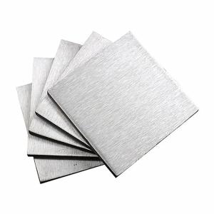 China 316L 310S Stainless Steel Sheet Plate 1250mm Width Hairline SS Sheet factory