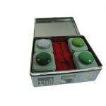 Square Tea Tin Box Tea Storage Tins Vintage Tea Tins Tinplate Pack Metal Box Tea