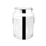 Mirror Polishing 40ltr Stainless Steel Peanut Butter Farm Sealed Milk Can