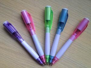 China Led light pen, gift functional light ball pen,promotion led pen factory