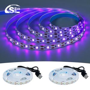 China LED Strip Light 5V 8mm 120LEDs Purple One Cut Electroplate for Your Requirements factory