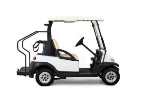 China Modern Style Electric Car Golf Cart 2 Seater White Color For Golf Course factory