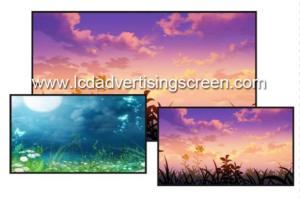 China 3x3 HDMI Video Wall Controller RS232 SAMSUNG LG Original Panel 3.5 mm Bezel factory