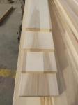 Natural Color or Bleached Solid Wood Panels Poplar Bed Slats for Project