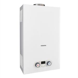 China Optional Color Panel Gas Water Heater Flue Exhaust Smoke White factory