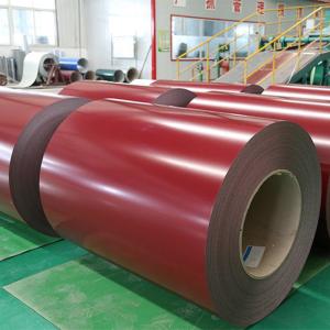 China 2 - 3t Prepainted Aluminium Coil 610mm With Ral Color Thickness 0.02 - 3.0mm factory
