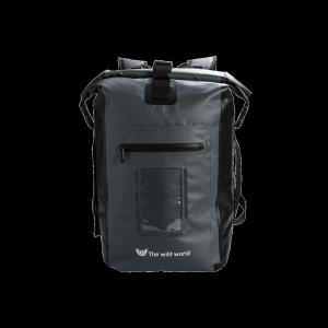 China 20L Waterproof Roll Top Outdoor Sports Backpack, Laptop Backpack with Transparent Phone Case factory