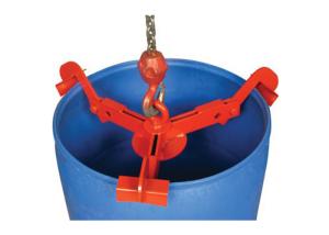 China DL500A Drum Lifer 30 or 55 Gallon Drum Steel Polyethylene Drum Lifer Load Capacity 500Kg factory
