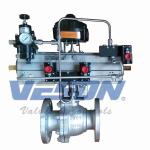 Aluminum Alloy 180 Degree Pneumatic Actuator Double Acting Valve Solution