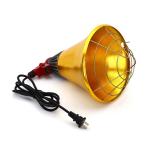Pig Farm Aluminum Farrowing Pen Lampshade 21.5cm dia For Piglets Heating