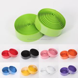 China EVA Colored Bicycle Handlebar Straps Non Slip Smooth Surface factory