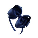 4.5inch Double Ribbon Hair Bows Diy Kids Baby Hair Bow Clips Kids