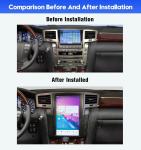 Hd 13.6 Inch Android Car Head Unit For 2007-2015 Lexus Lx570